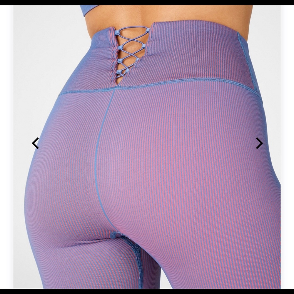 Fabletics dark purple leggings